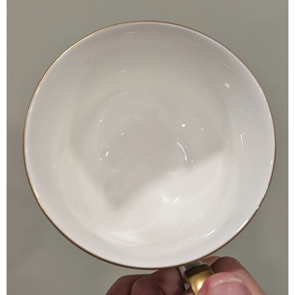 Cathy Hardwick for Mikasa Jade and Gold Bone China Teacup